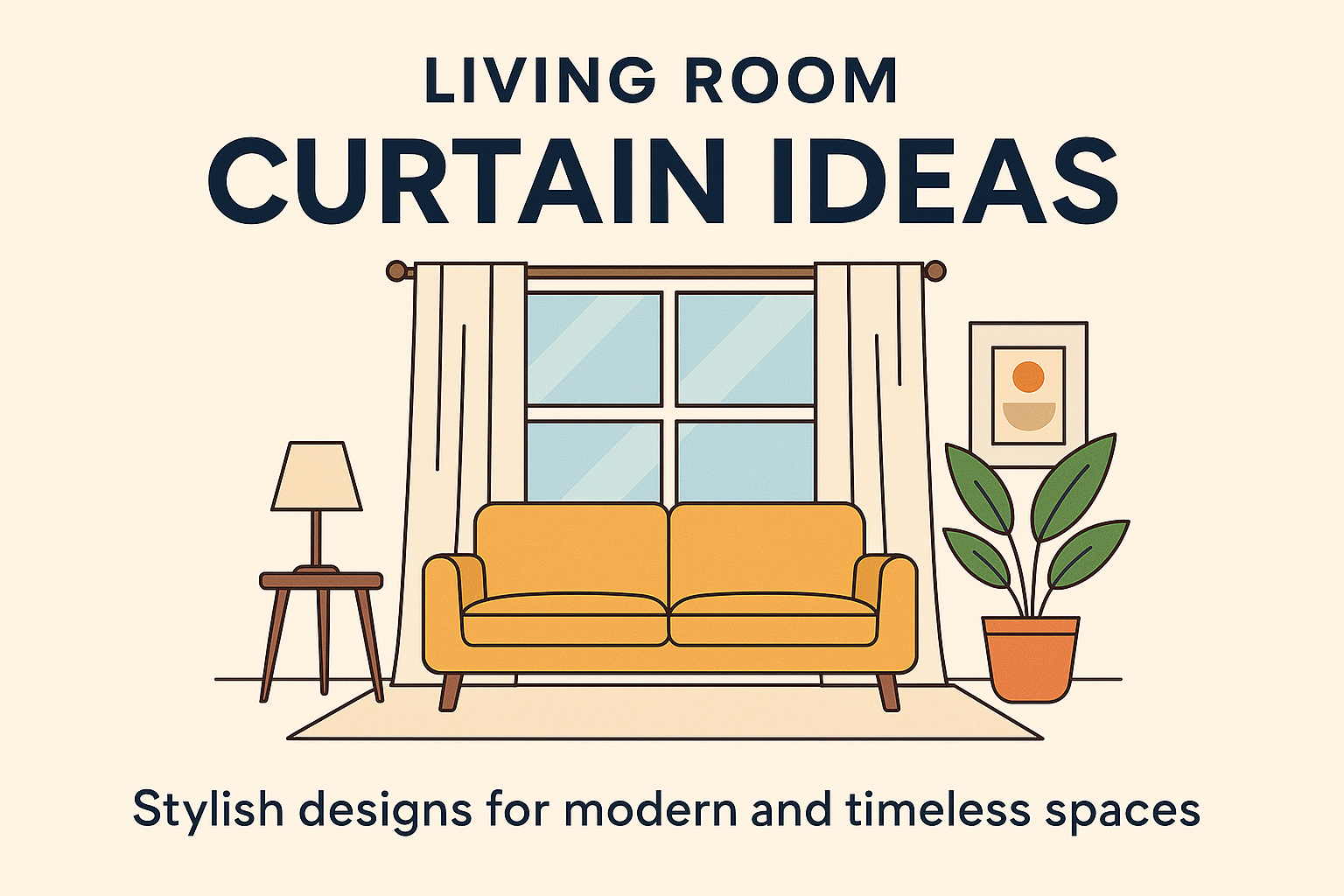 Living Room Curtain Ideas