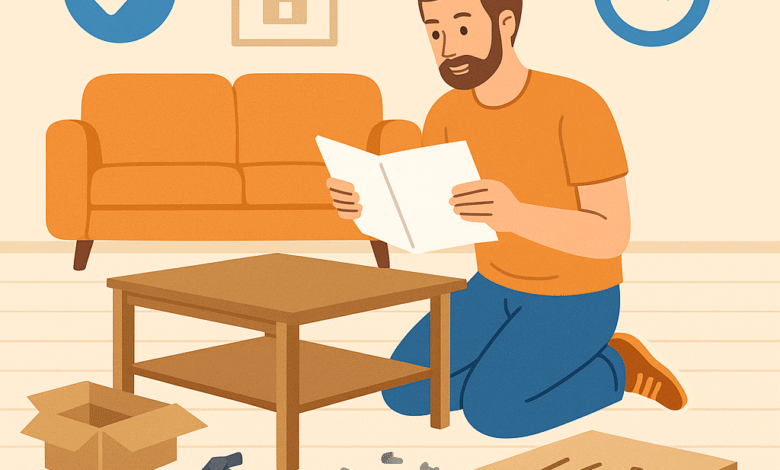 How Long Does It Take to Assemble Living Room Furniture?