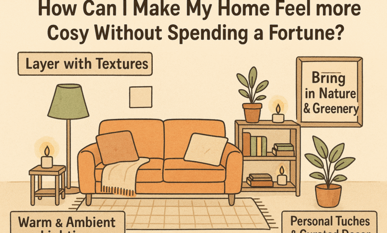 How Can I Make My Home Feel More Cosy Without Spending a Fortune?