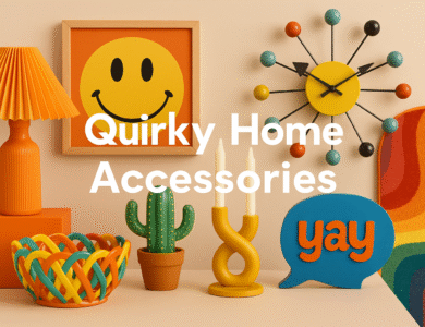 Quirky Home Accessories: 10 Funky Ideas to Transform Your Space (Without Going Overboard!)