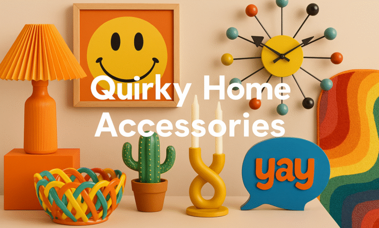 Quirky Home Accessories: 10 Funky Ideas to Transform Your Space (Without Going Overboard!)