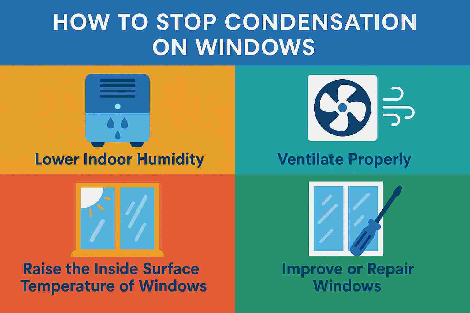 How to Stop Condensation on Windows: 4 Powerful Ways to Prevent Fogging