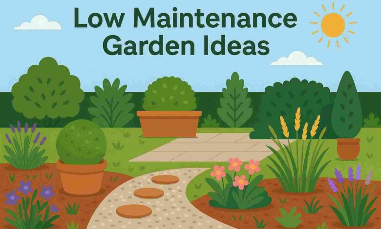 Low Maintenance Garden Ideas