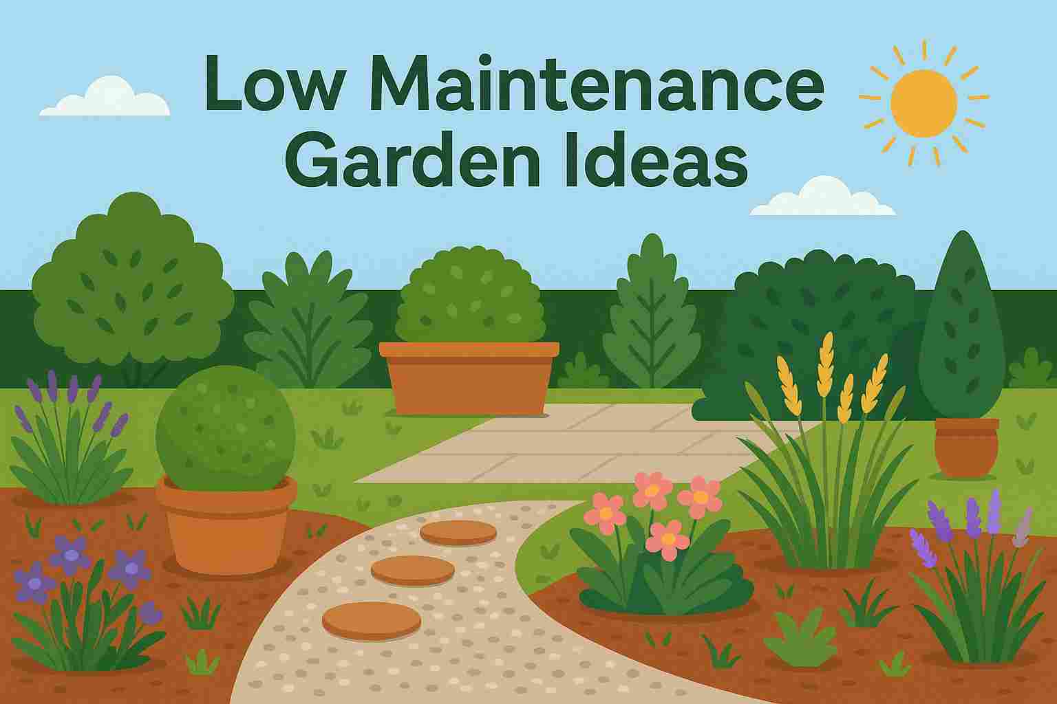 Low Maintenance Garden Ideas: Transform Your Outdoor Space with ...